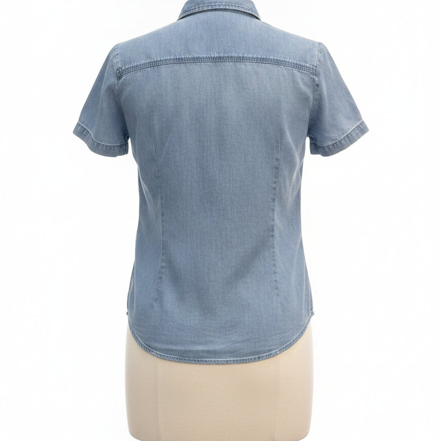 Jane&Delancey · Shirt · Medium · Chambray