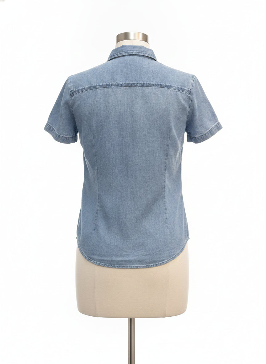 Jane&Delancey · Shirt · Medium · Chambray