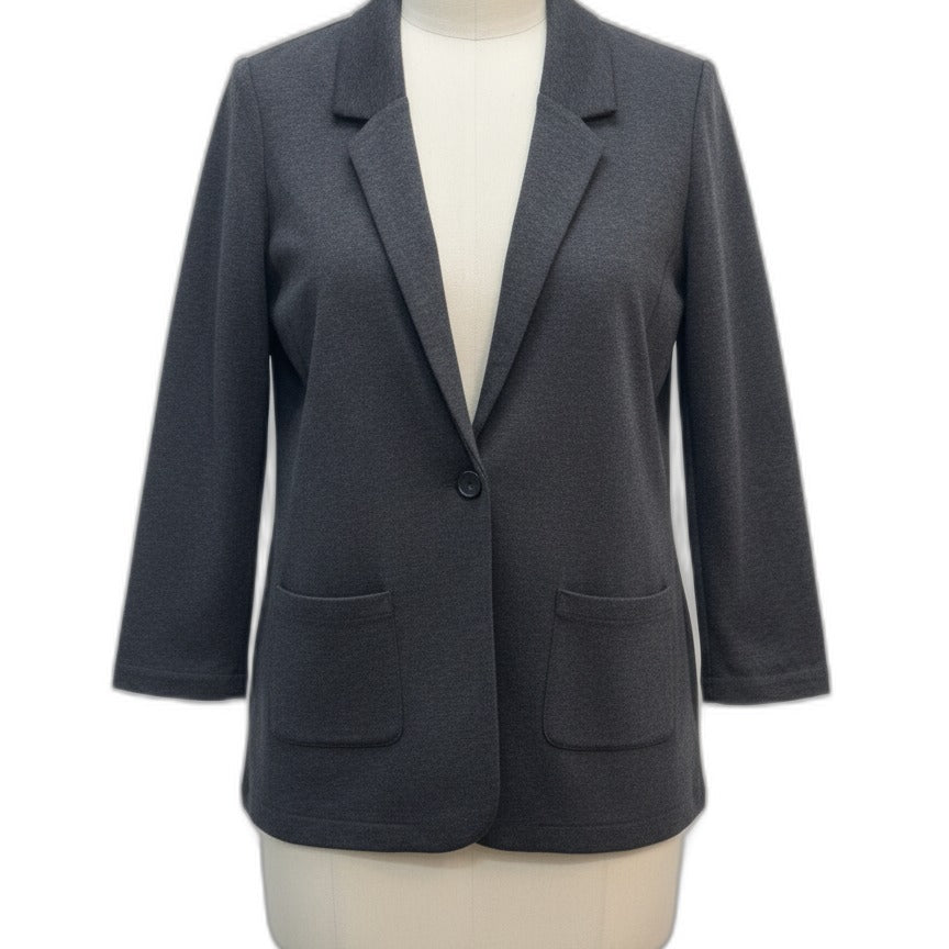 Garnet Hill · Blazer · Medium · DarkGray