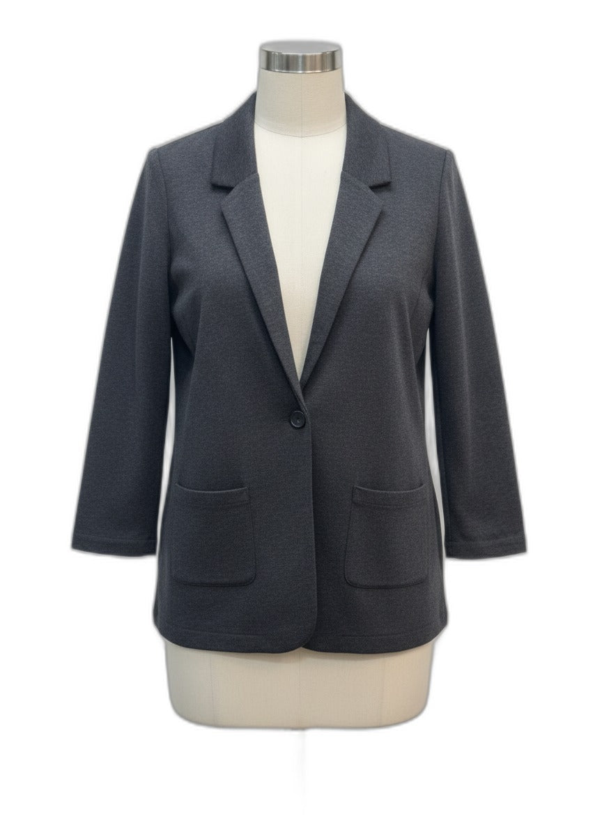 Garnet Hill · Blazer · Medium · DarkGray