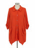 Paula Deen · Shacket · 1X · Poppy Orange