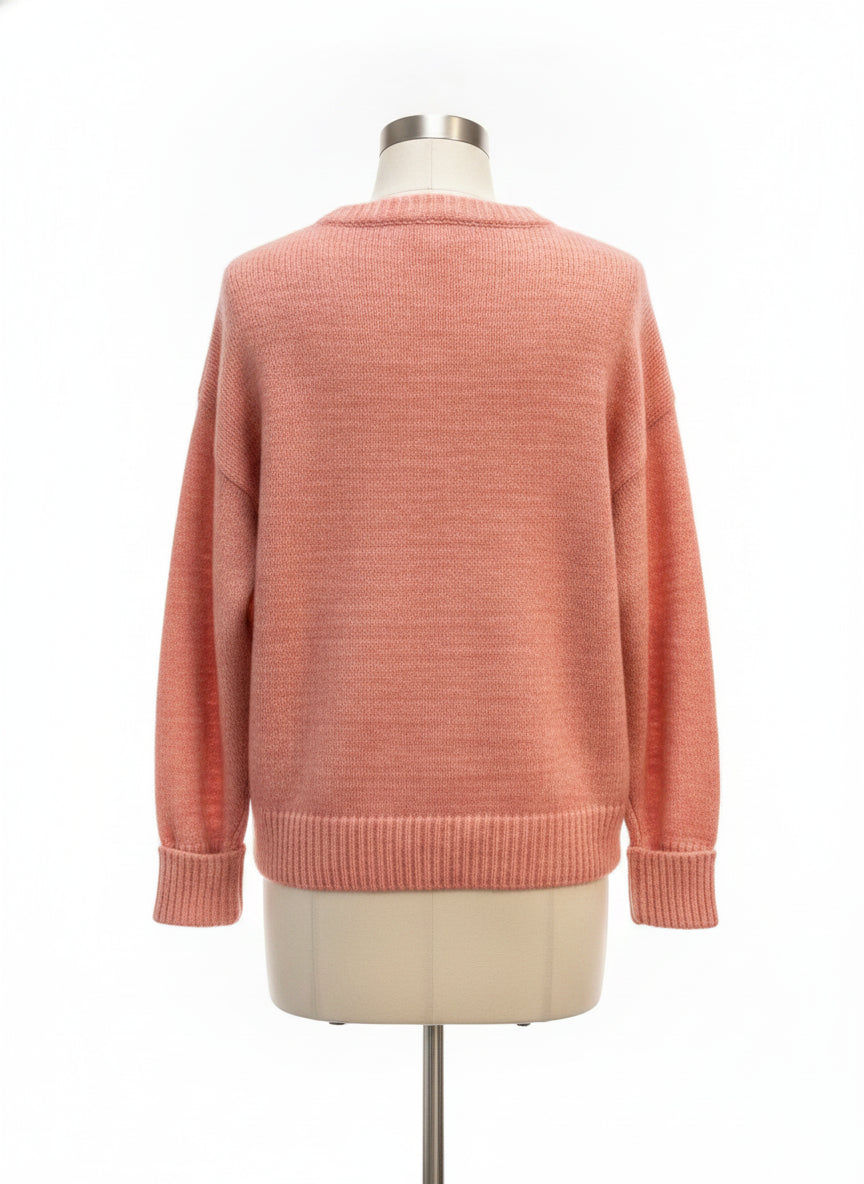 Ana · Sweater · Medium · Dusty Rose