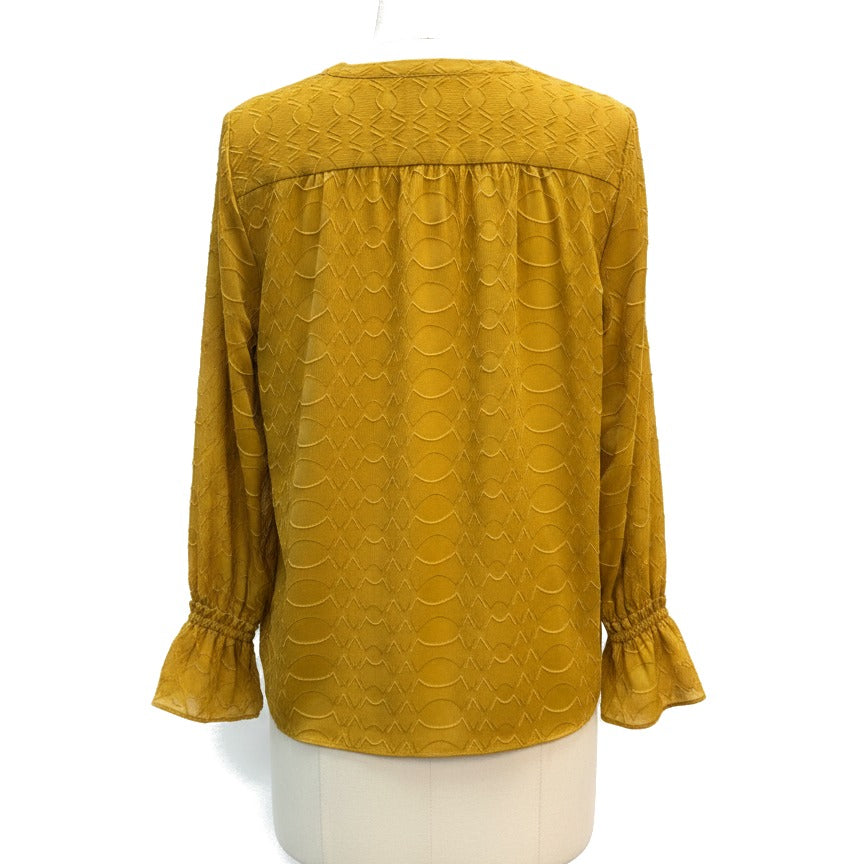 Ann Taylor · Blouse · Medium · Honey