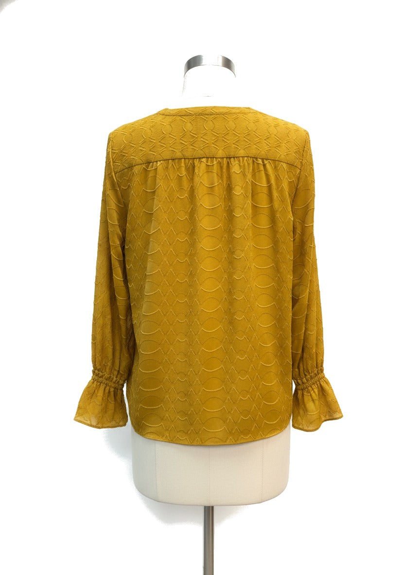 Ann Taylor · Blouse · Medium · Honey