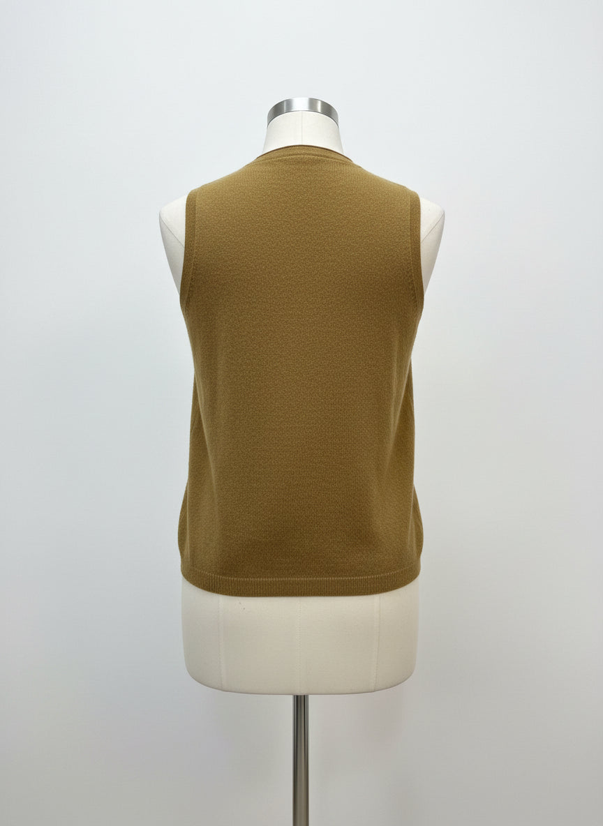Eileen Fisher · Camel Cashmere Blend · Medium · Camel
