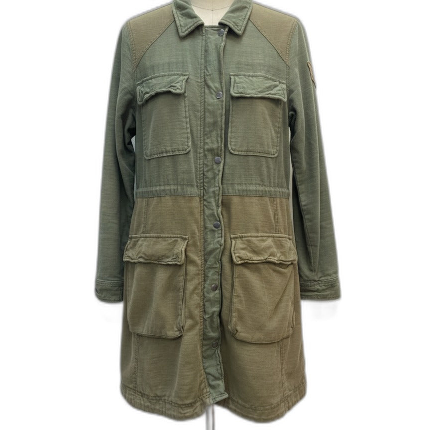 FreePeople · Zip Up Jacket · Medium · Army