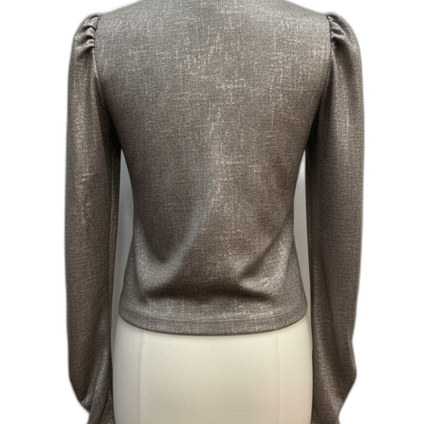 Rachel Zoe · LongSleeve Top · Small · Gold