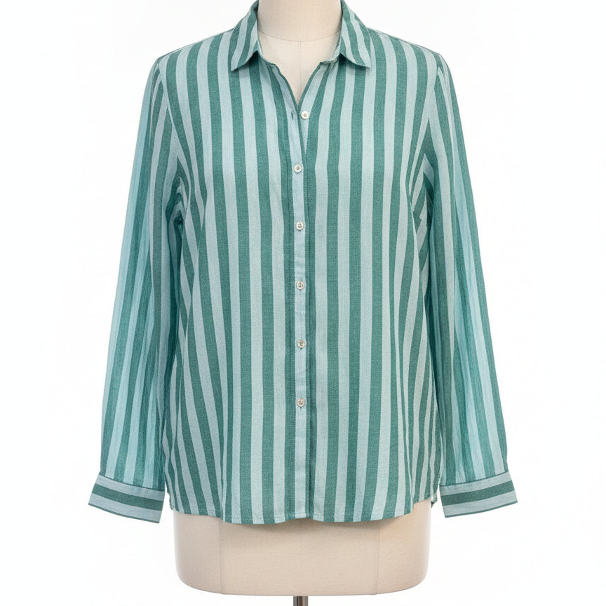 J.Jill · LongSleeve Shirt · Medium · Green