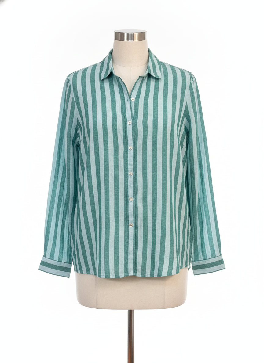 J.Jill · LongSleeve Shirt · Medium · Green