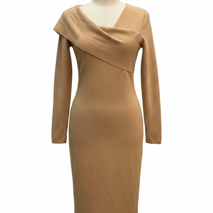 Reiss · Assymetrical · Small · Camel