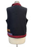 Coldwater Creek · Button Up Vest · XLarge · BlkMulti