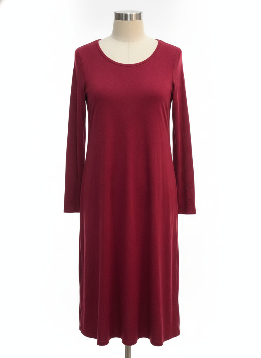 Eileen Fisher · Dress/Tunic · Small · Wine