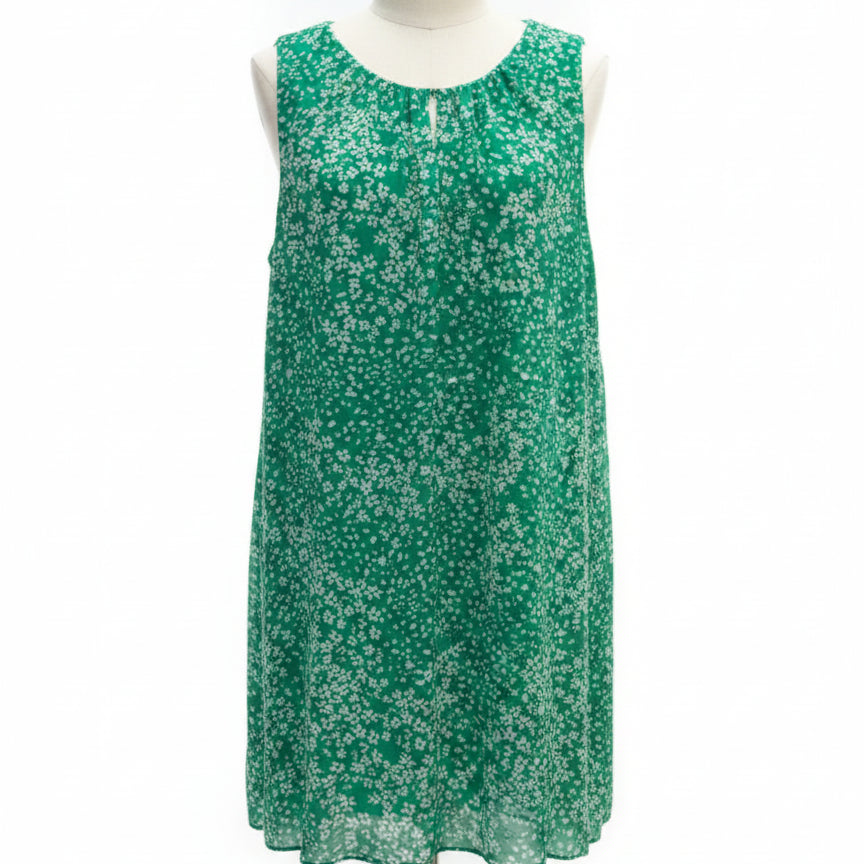 green dkny dress DKNY · Sleeveless Dress · 14 · GreenWhite – The Clothes Rack WA