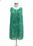DKNY · Sleeveless Dress · 14 · GreenWhite