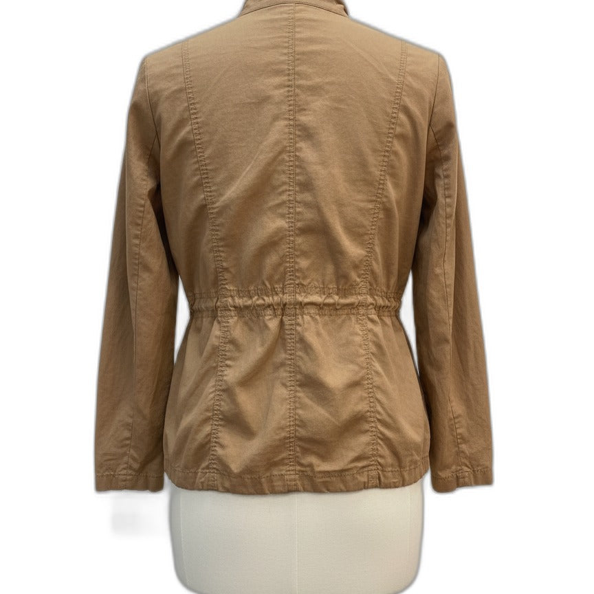 LA Hearts · Utility Jacket w/ Adjustable Draws · Large · Tan
