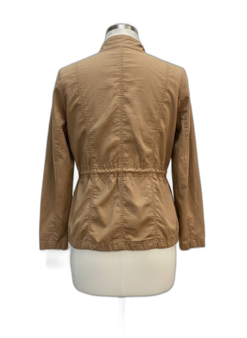 LA Hearts · Utility Jacket w/ Adjustable Draws · Large · Tan