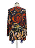 SoftSurroundings · Open Drape Cardigan · Medium · Black Rust
