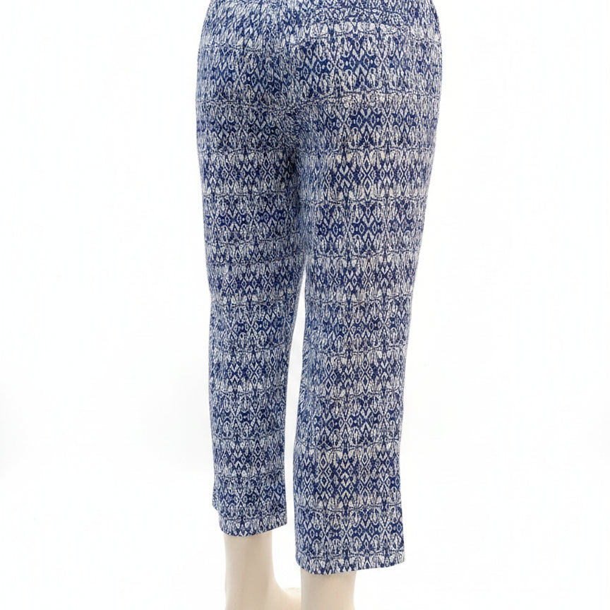 Tribal · Comfort Waist Pants · 4 · BlueWhite