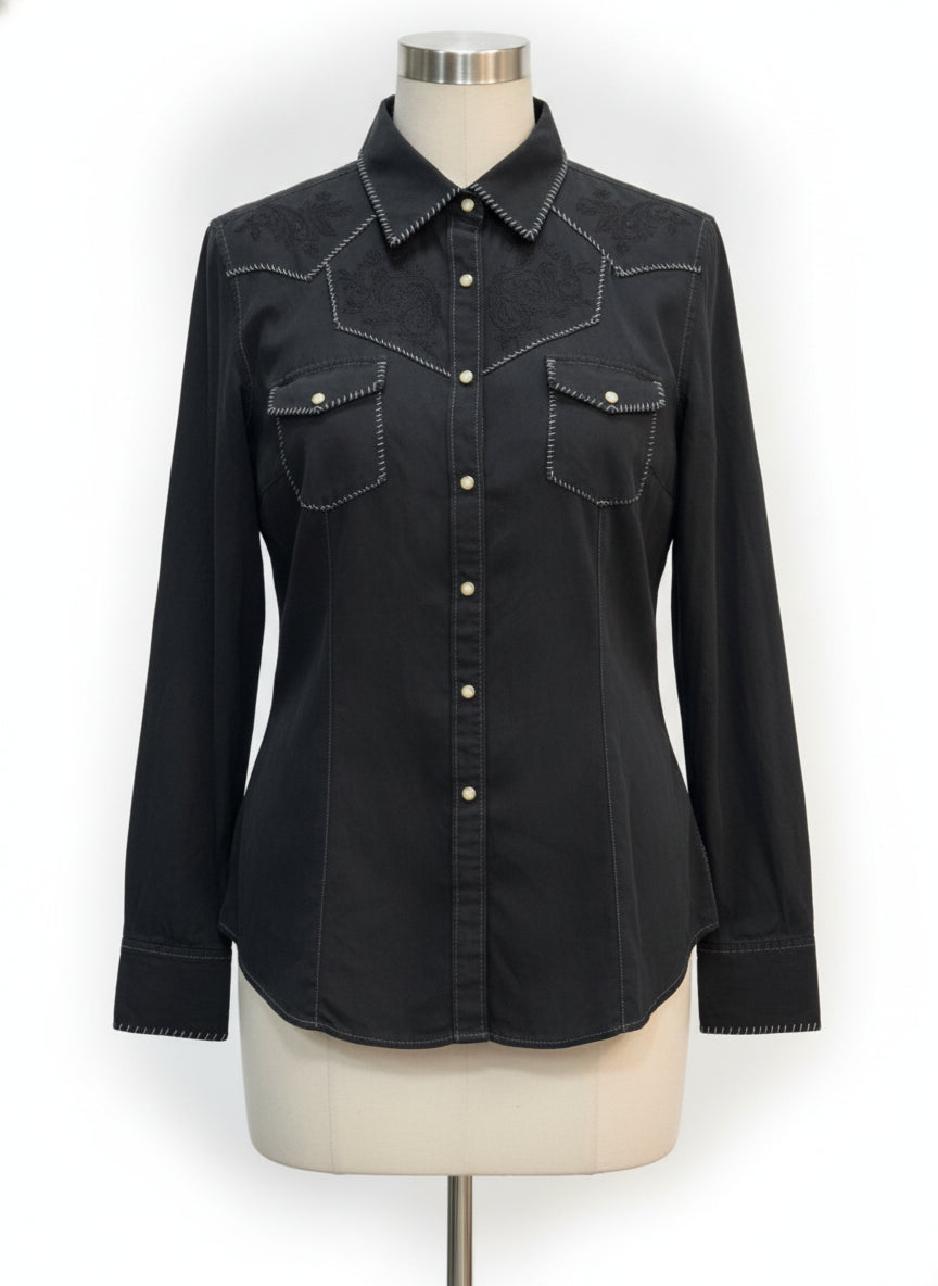 Ryan Michael · Western Style Shirt · XLarge · Black