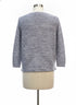 Pure Jill · 3/4 Sleeve Sweater · XLarge · Blue/White