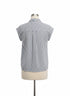 Orvis · Cap Sleeve Top · Medium · Navy/White