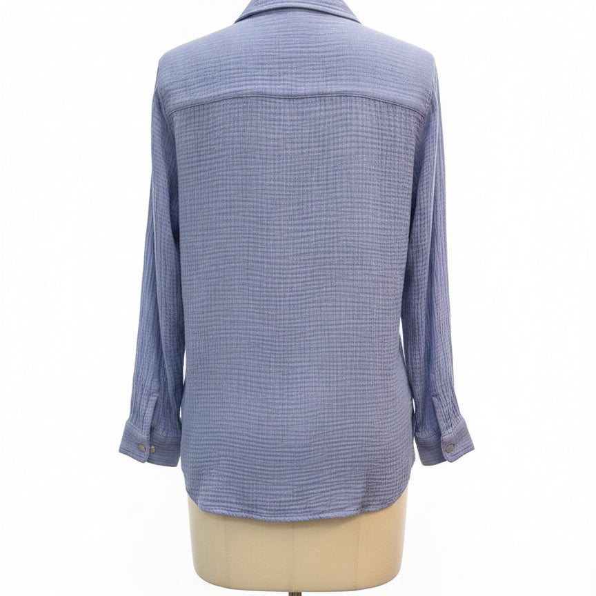 Soft Surroundings · Blouse · Large · LightBlue