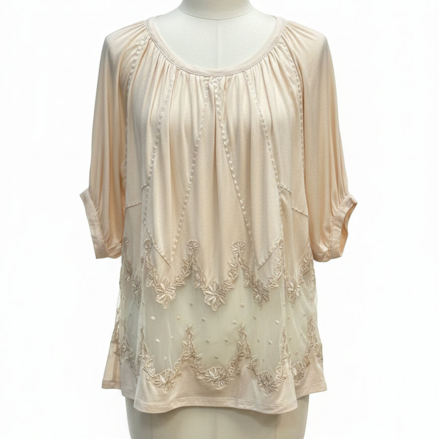 Sundance · Bono Chic Top · Large P · Cream