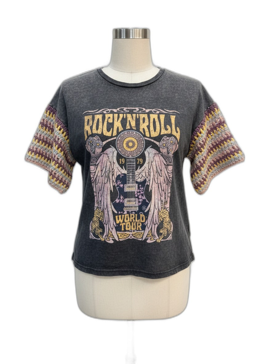 Vintage Tee · Shirt · XLarge · GrayMulti