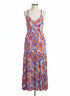 FrNch · Sleeveless Dress, Convertible straps · Small · PurpAqua
