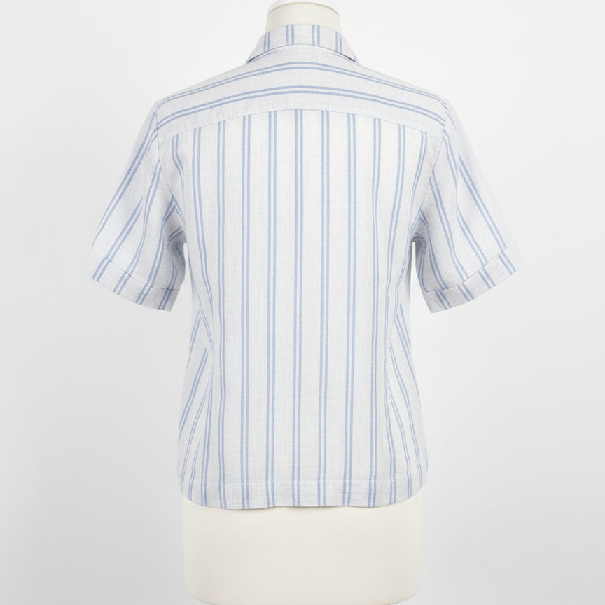 Buffalo · Tops · Small · White Blue