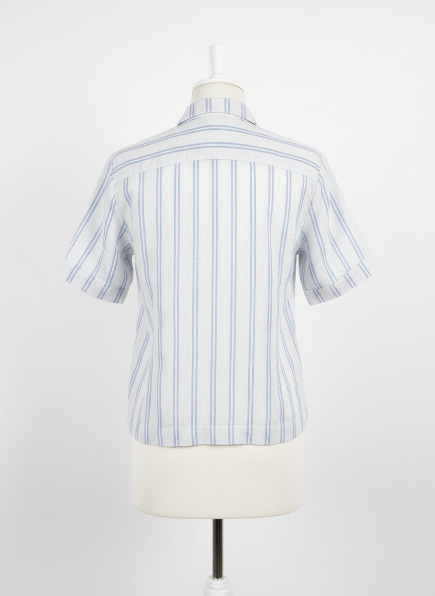 Buffalo · Tops · Small · White Blue