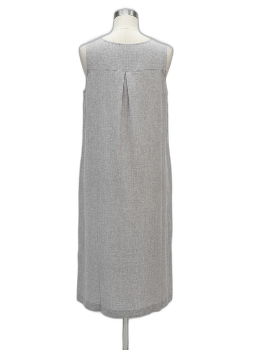 Habitat · Sleeveless Dress · Medium · Light Gray