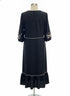 Anthropologie · Fig and Flower · Medium · Black/Cream