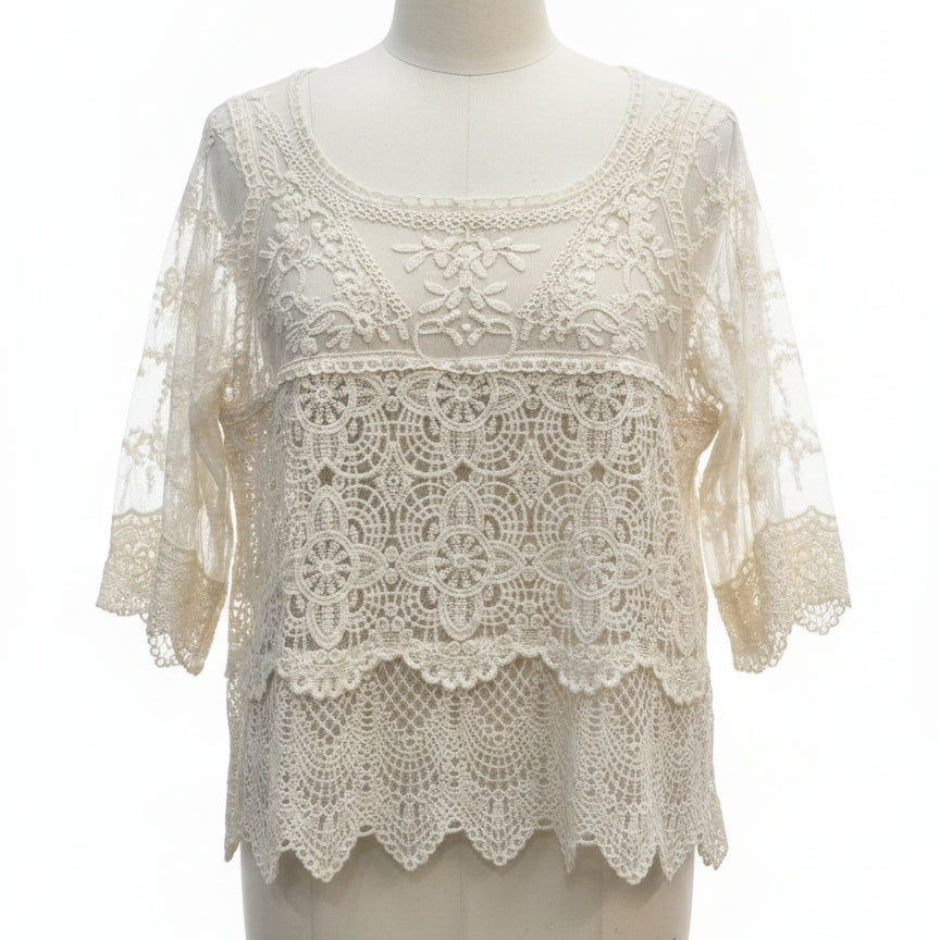 Sundance · 2 Piece Set · Small · Cream