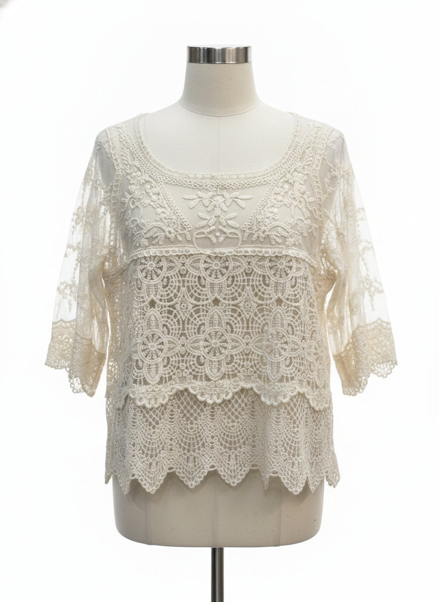 Sundance · 2 Piece Set · Small · Cream