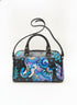 Anuschka · Elephant Handpainted Handbag · Convertible · BlackBlue Leather