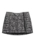 Smartwool · Quilted Puffy Zip Up Skirt · XS/S · GrayWhite