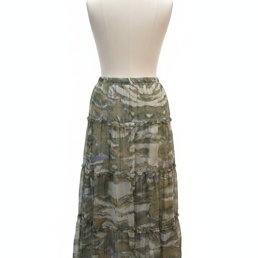 Sundance · Maxi skirt · Medium · Multi-color Abstract