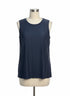 Alfani · Textured Sleeveless Top · Small · Navy