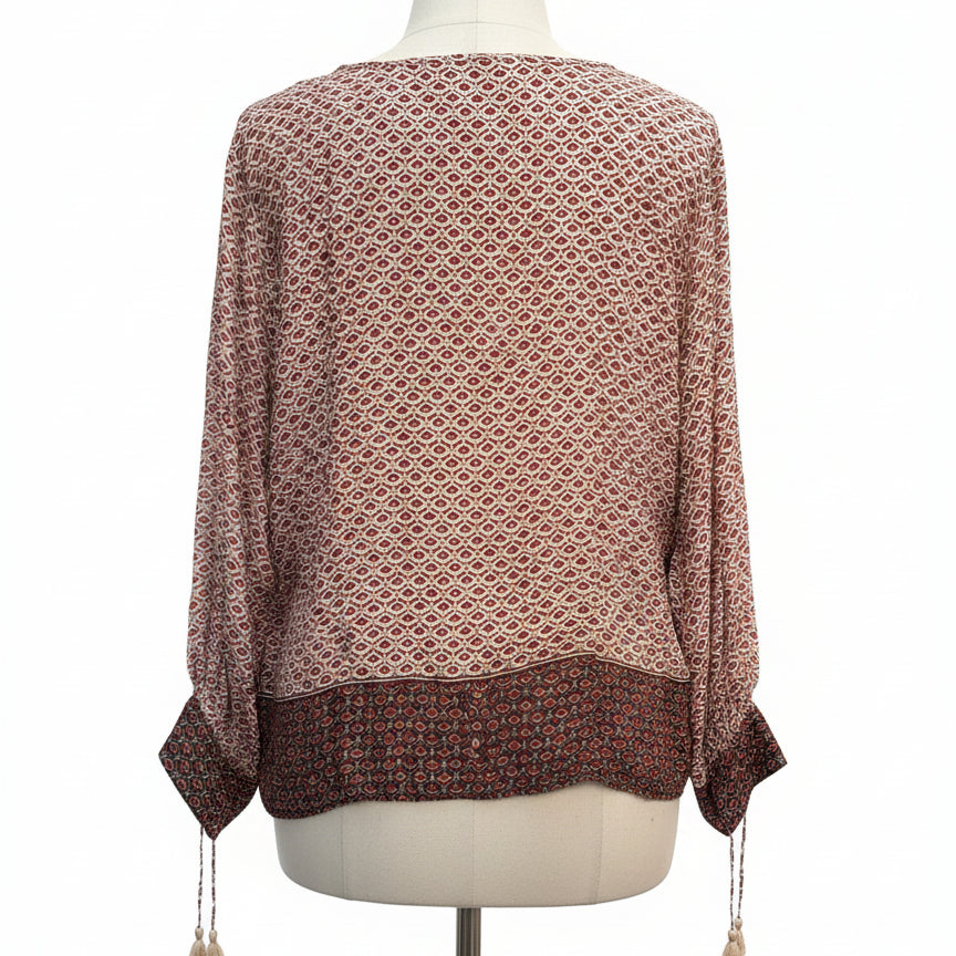 Olfacock's · Boho Top · Medium · RustMulti
