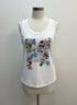 Suzi Roher · Suzi Roher · Jackie O Top · Small · WhiteMulti · SMALL · WhiteMulti