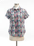 Nautica · Camper Shirt · Medium · BlueMulti Plaid