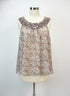 Anthropologie · Blue Velvet Pansy Print · Large · MauveMulti