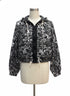 DKNY · Graffiti Rain jacket · Small · Black/White