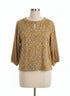 J. Jill · Blouse · Large · YellowFloral