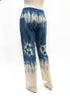The Clothes Rack · Chai's Ankle Pants · Small · Navy White Tie-Dye