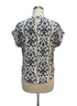 Cynthia Steffe · Vine Print · Medium · WhiteBlue