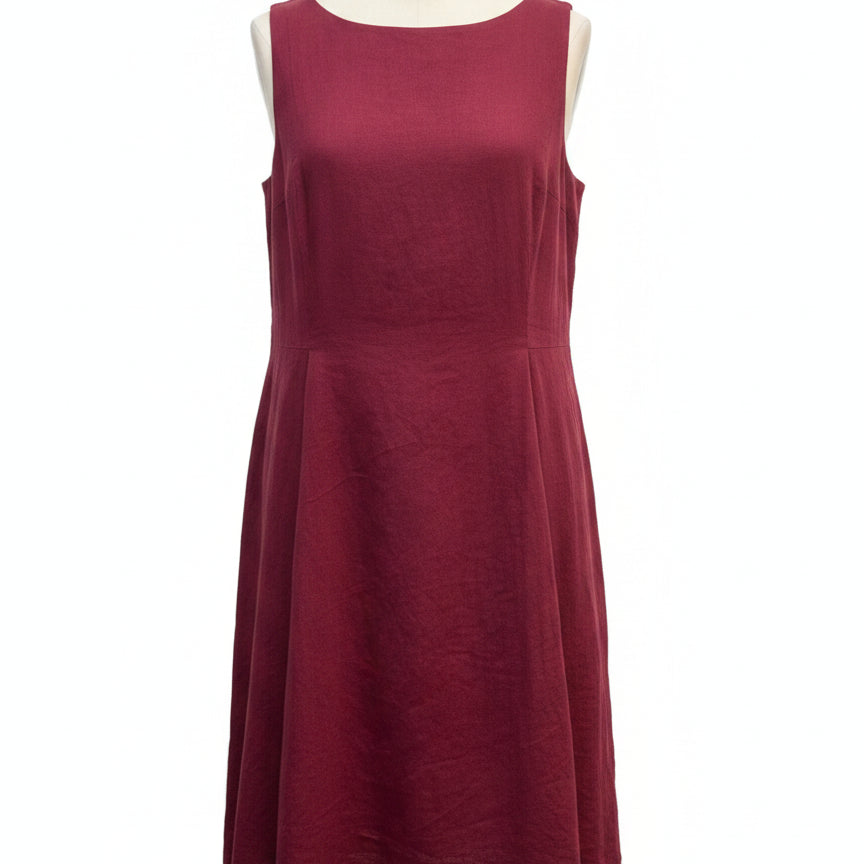 Lafayette148 · Dress · 16 · Burgundy