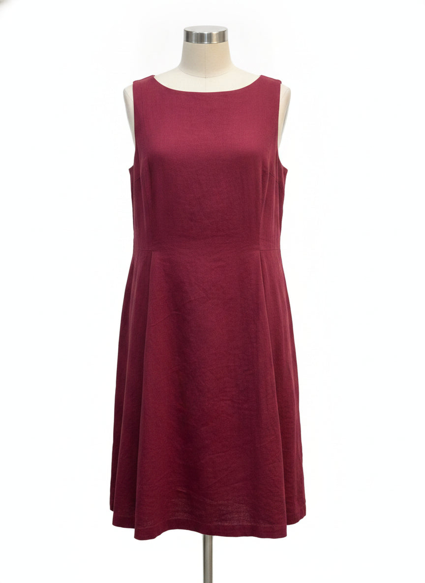 Lafayette148 · Dress · 16 · Burgundy