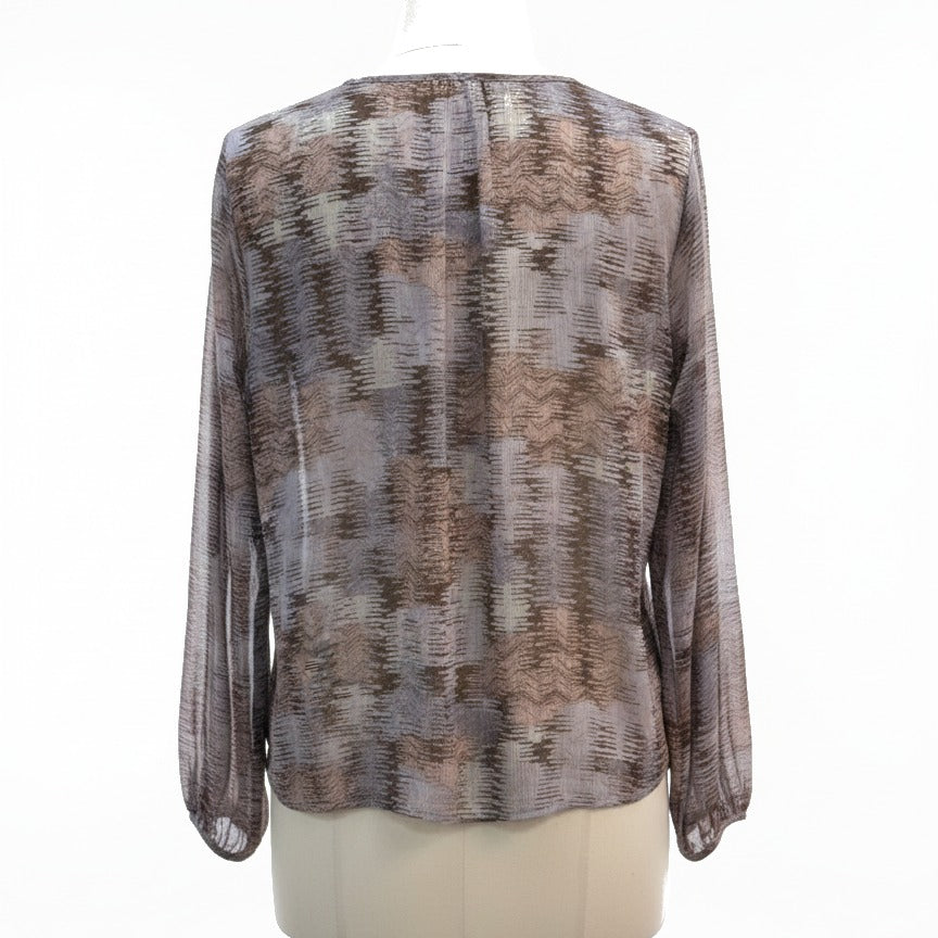 reneeC · Blouse · Small · LavenderMulti